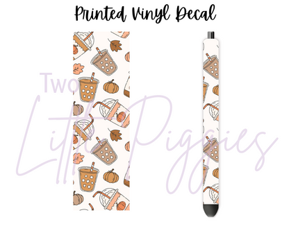 Printed Vinyl - Pumpkin Spice