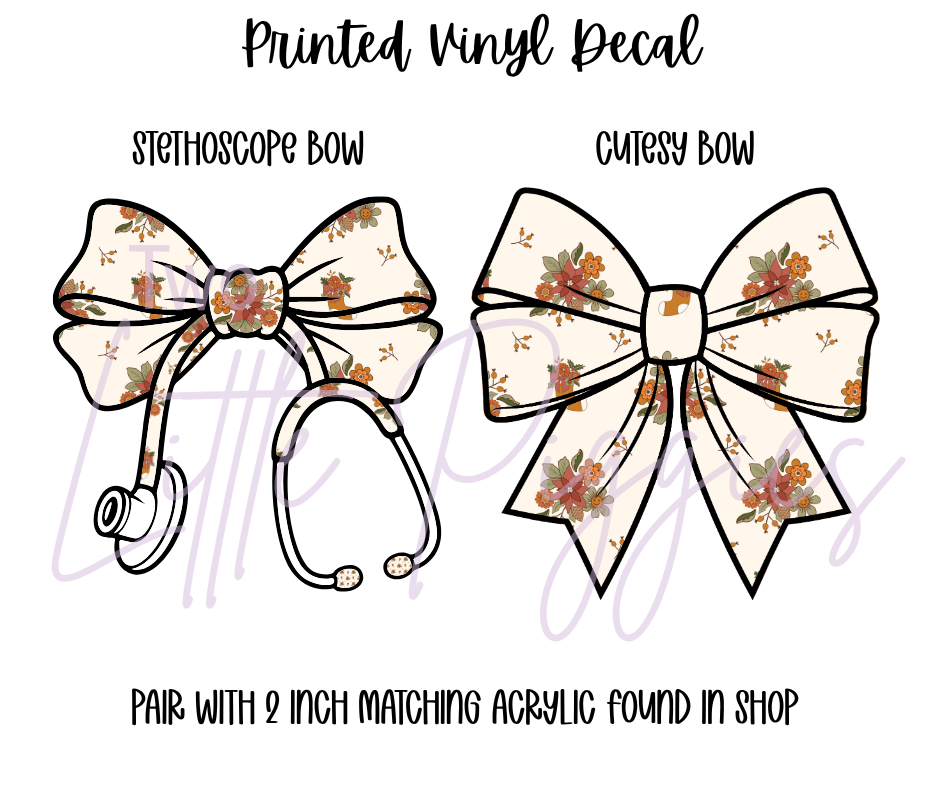 Printed Vinyl - 70s Retro Christmas