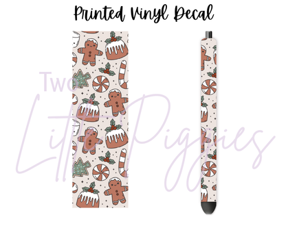 Printed Vinyl - Christmas Sweets