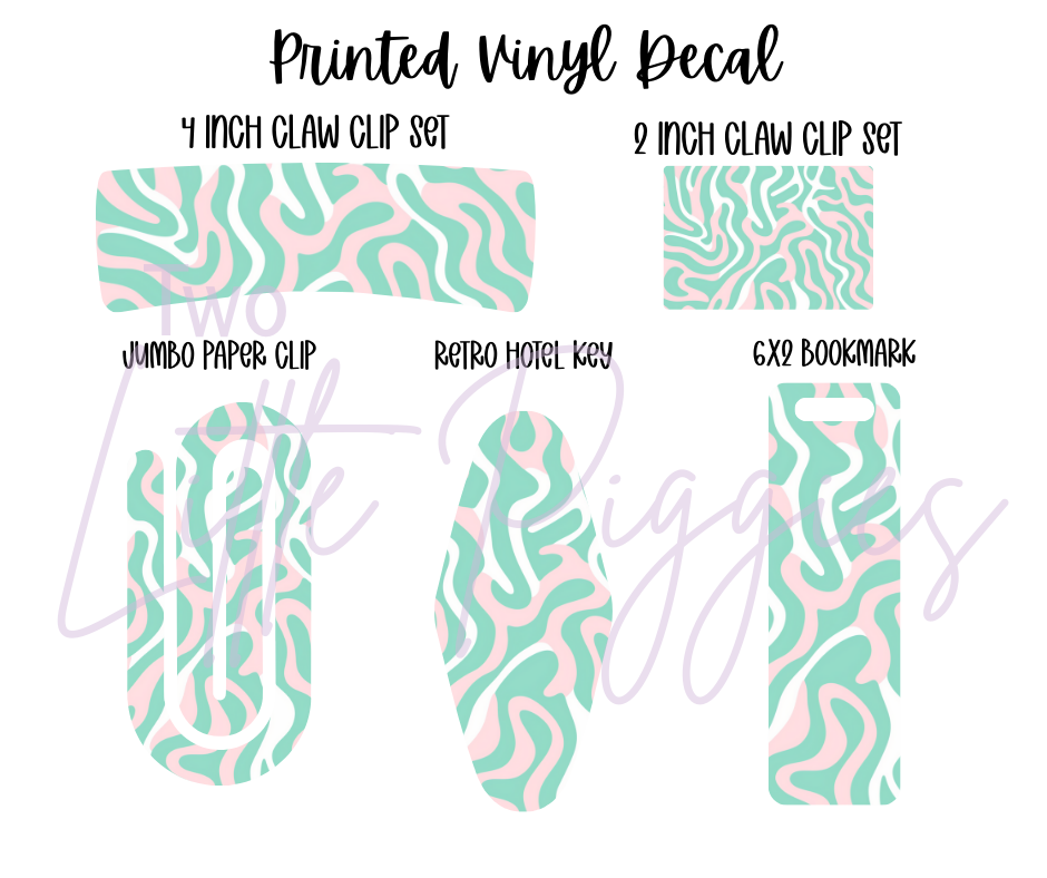 Printed Vinyl - Pastel Boho