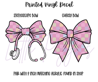 Printed Vinyl - Danish Pastels