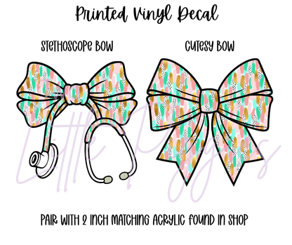 Printed Vinyl - Brushstokes