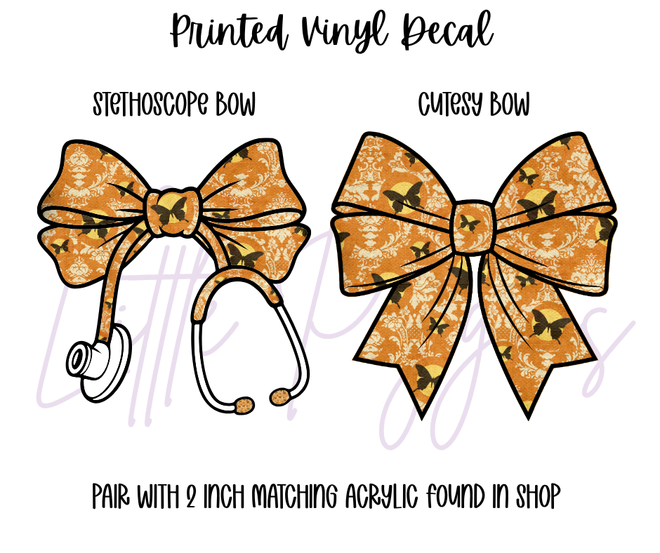 Printed Vinyl - Halloween Browns Collection