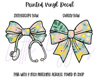Printed Vinyl - Mother's Day Flowers