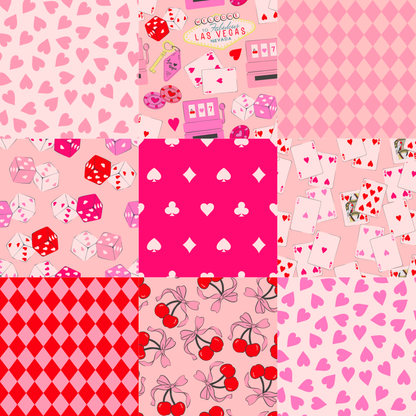 Printed Vinyl - Valentine - Lucky In Love