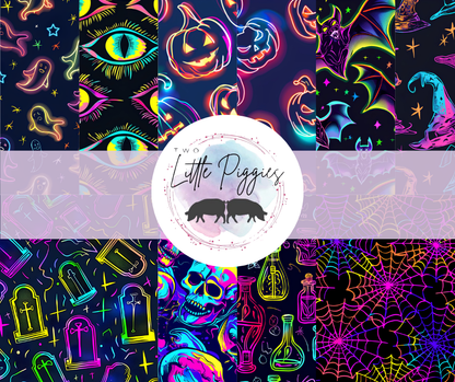 Printed Vinyl - Halloween Neon Collection