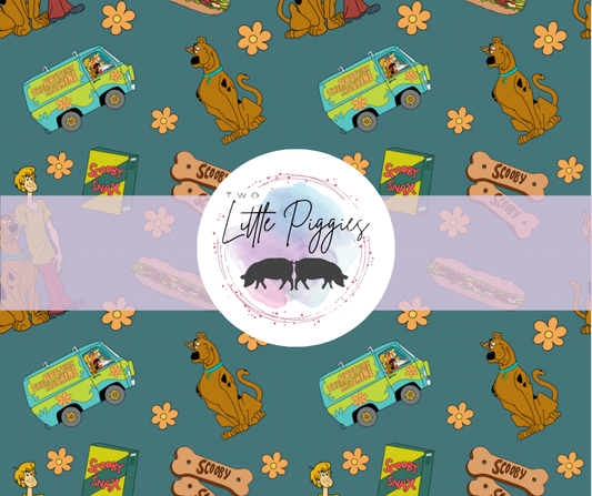 Printed Vinyl - 90's - Scooby-Do
