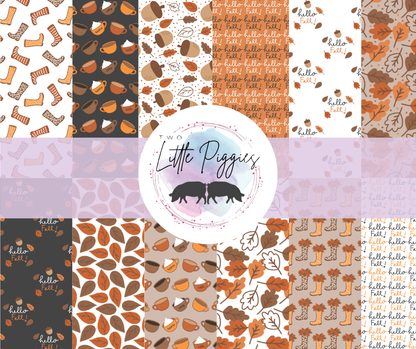 Printed Vinyl - Autumn Days