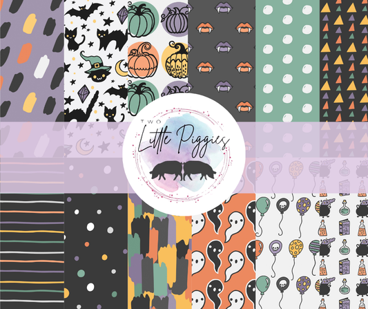 Printed Vinyl - Halloween - Modern