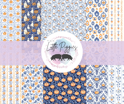Printed Vinyl - Halloween - Preppy Halloween