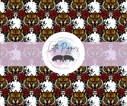 Printed Vinyl - Tiger Bloom