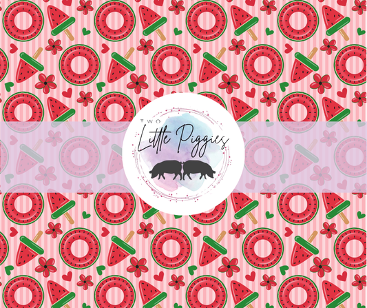 Printed Vinyl - Watermelon Pops