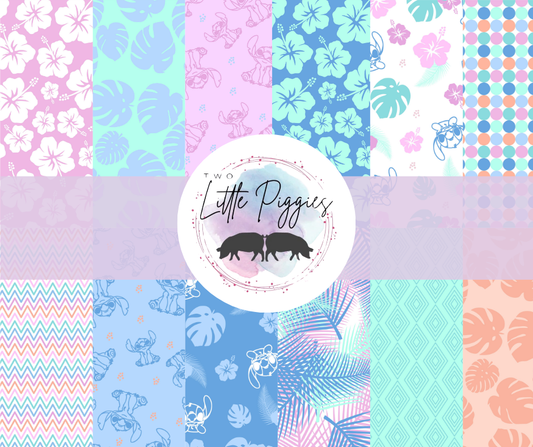 Printed Vinyl - Lilo and Stitch