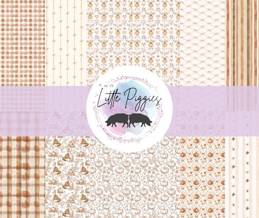 Printed Vinyl - Cozy Fall