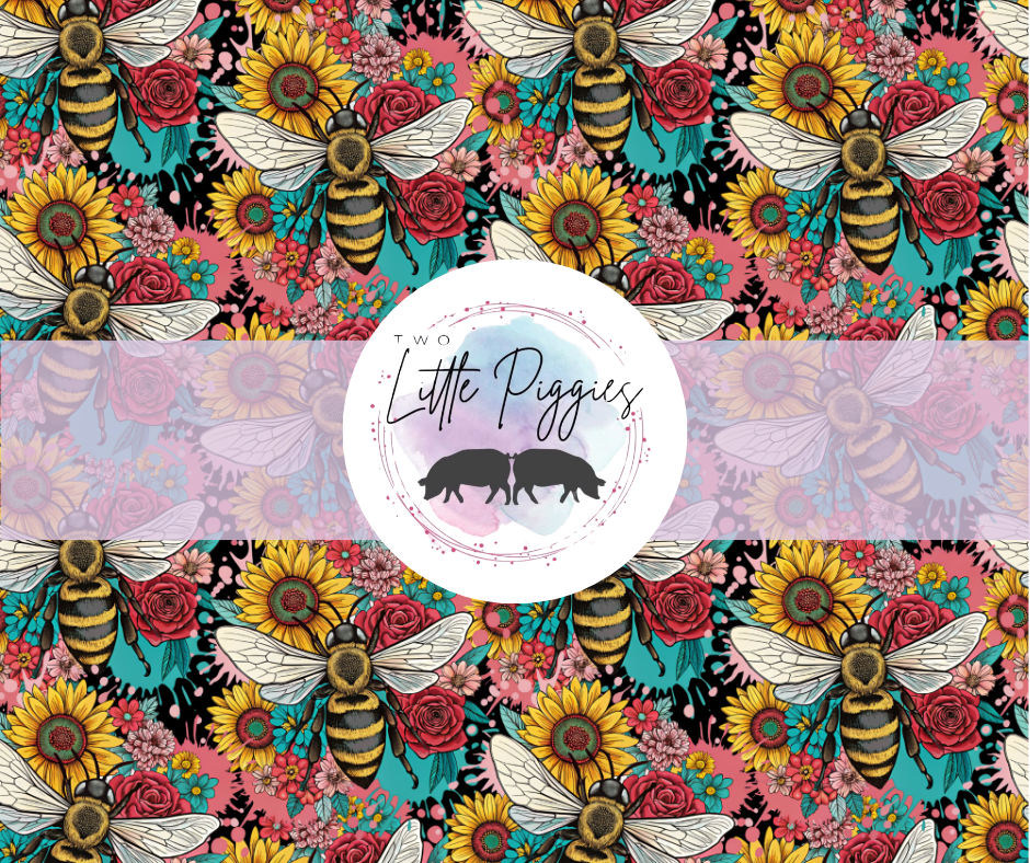 Printed Vinyl - Spring Bee