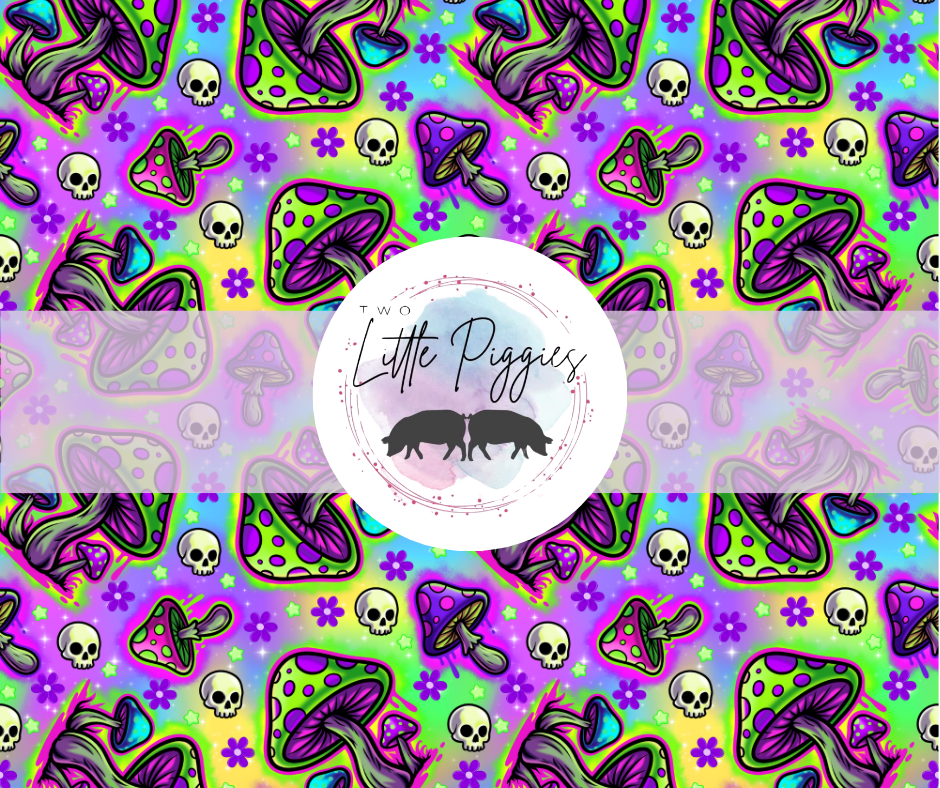 Printed Vinyl - Psychedelic Mushroom