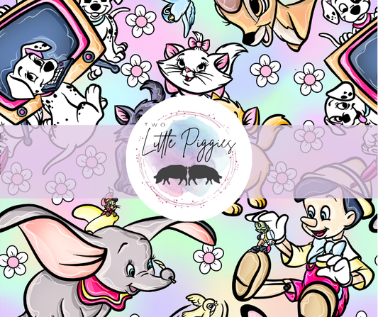 Printed Vinyl - Characters - Magical Friends