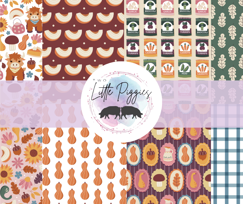 Printed Vinyl - Farmhouse Fall