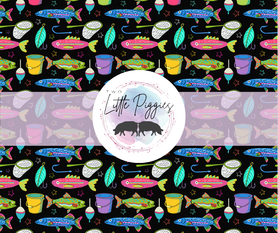 Printed Vinyl - Colorful Fish