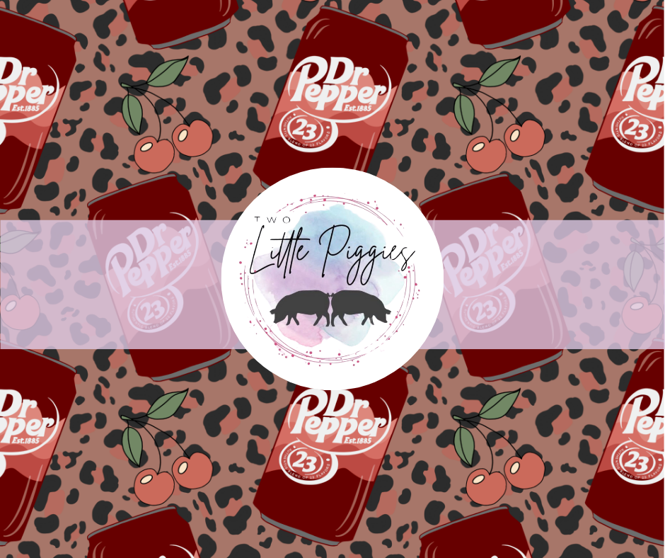 Printed Vinyl - Leopard Cherry DP