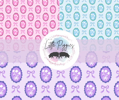 Printed Vinyl - Coquette Flowers