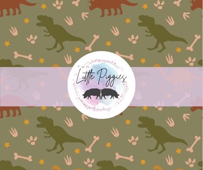 Printed Vinyl - Muted Dinos