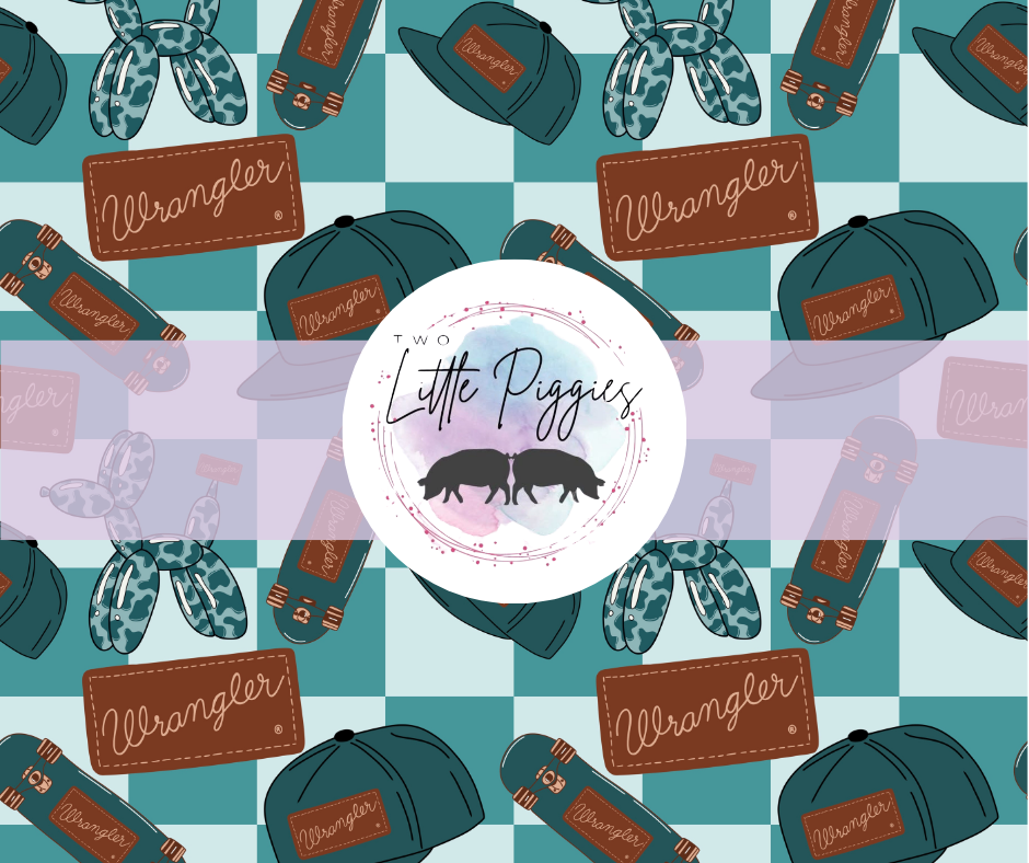 Printed Vinyl - Wranglers and Balloon Dogs