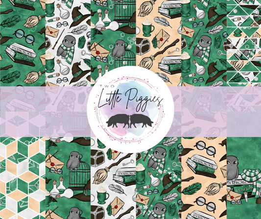 Printed Vinyl - HP - Slytherin