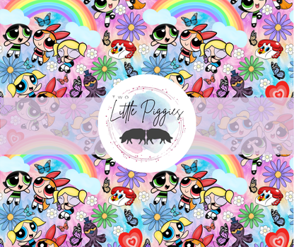 Printed Vinyl - 90's - Powerpuff Girls