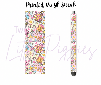 Printed Vinyl - Springtime Nurse