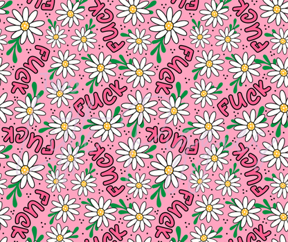 Printed Vinyl - F*ck Floral