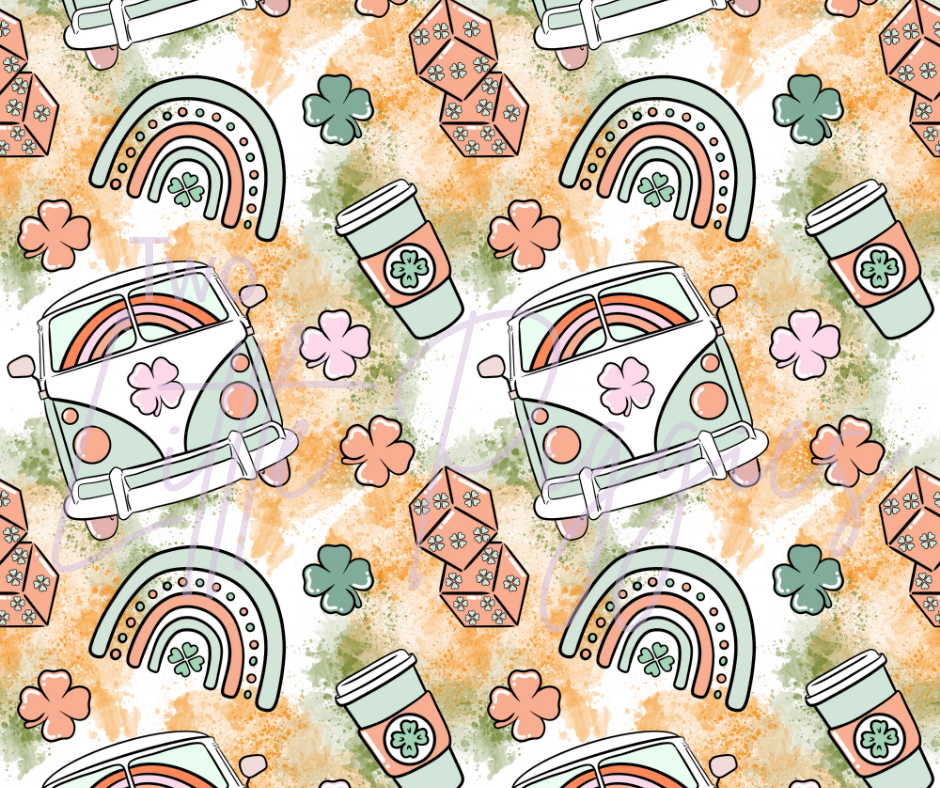 Printed Vinyl - St. Patrick's - Groovy