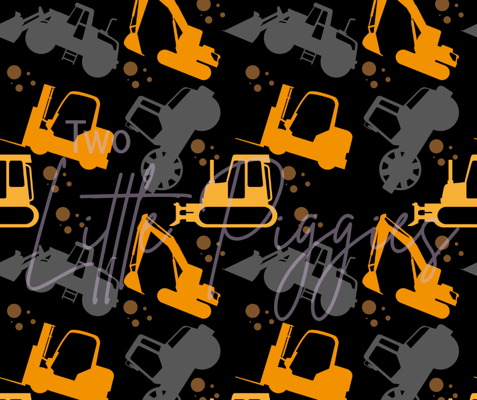 Printed Vinyl - Excavator