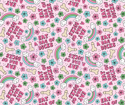 Printed Vinyl - Eat a Bag of D*cks