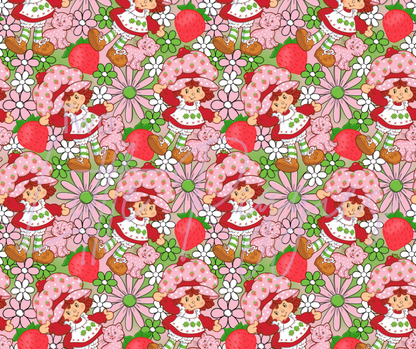 Printed Vinyl - Strawberry SC