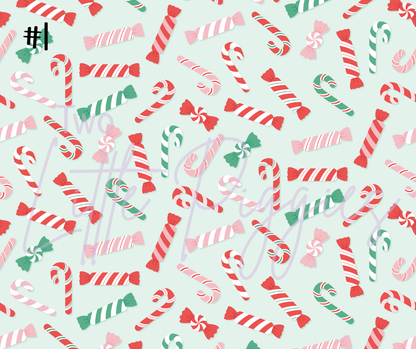 Printed Vinyl - Gingerbread Christmas