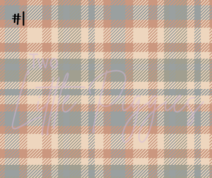 Printed Vinyl - September Plaid