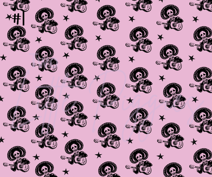 Printed Vinyl - Halloween Pastel Purple Collection