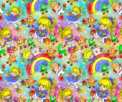 Printed Vinyl - 90's - Rainbow Brite