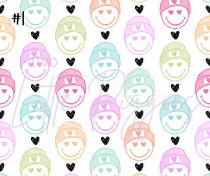 Printed Vinyl - Bright Valentine