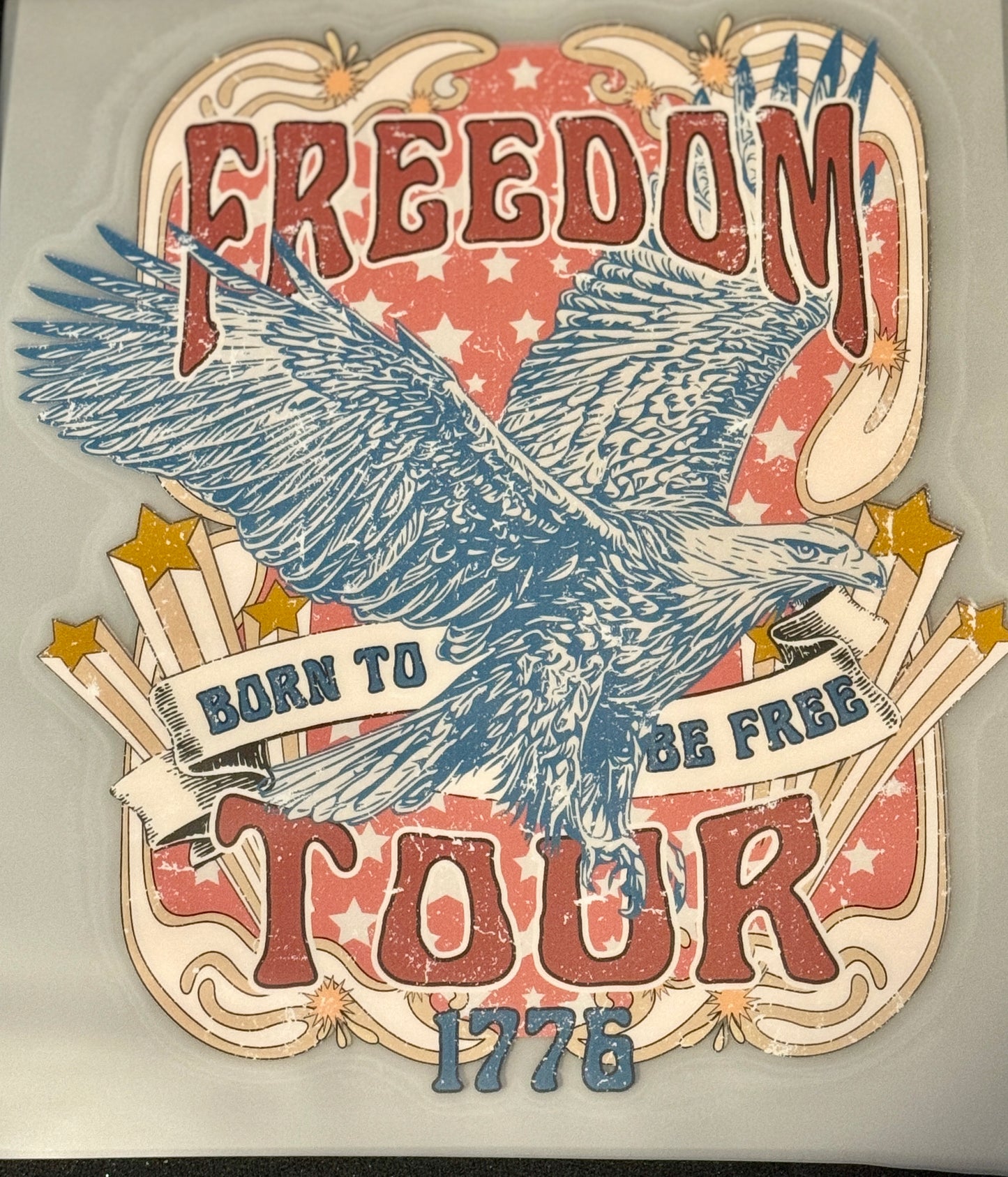 Freedom Tour_Color ink transfer