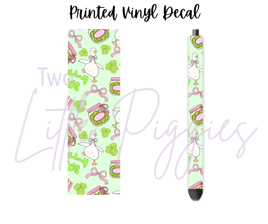 Printed Vinyl - Dill-y Dallying