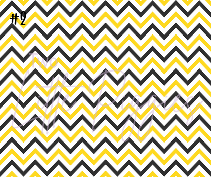 Printed Vinyl - Cheer - Yellow and Black