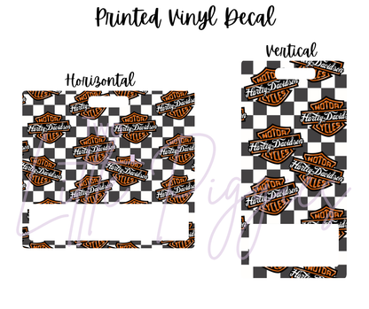 Printed Vinyl - Harley Davidson