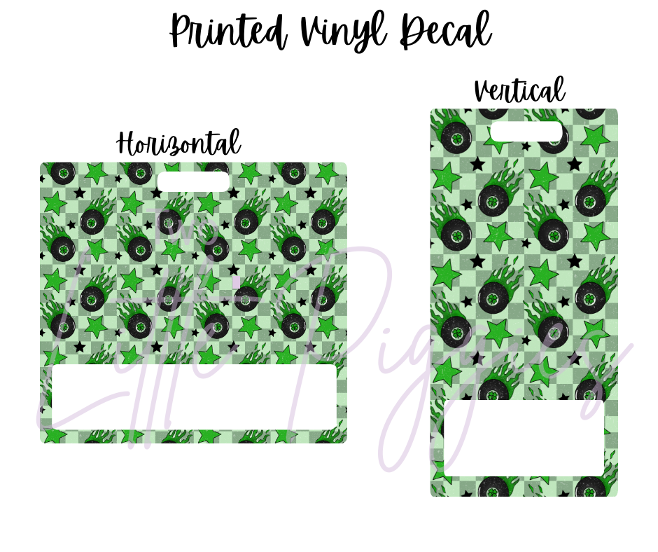 Printed Vinyl - Lucky 8