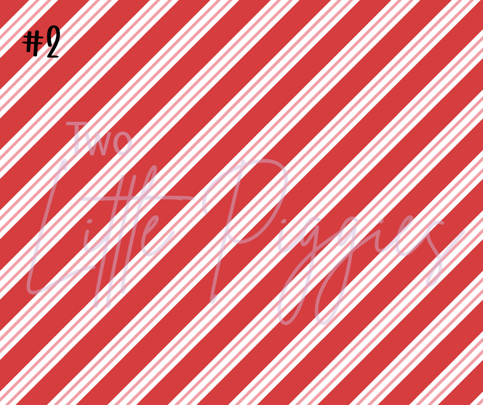 Printed Vinyl - Gingerbread Christmas