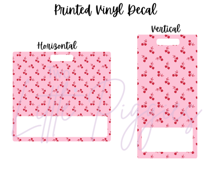 Printed Vinyl - Valentine - Cherry Hearts