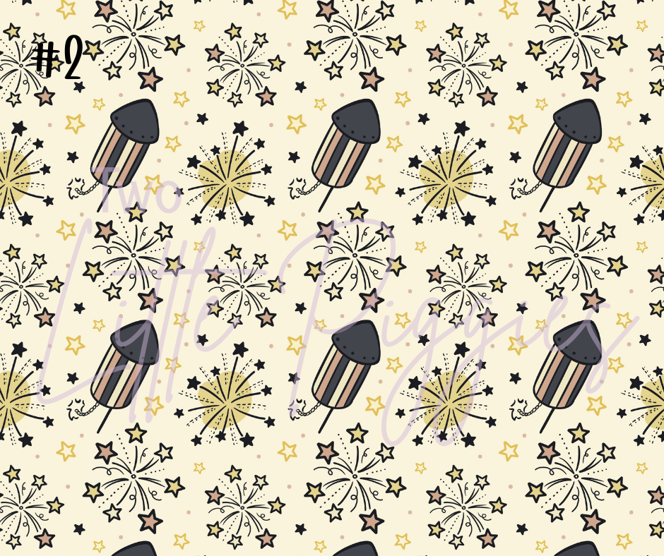 Printed Vinyl - Boho New Year
