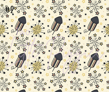 Printed Vinyl - Boho New Year