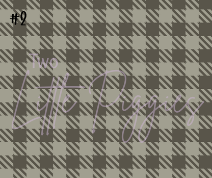 Printed Vinyl - September Plaid